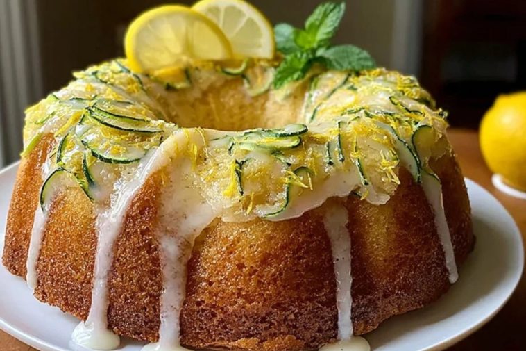 Lemon Zucchini Bundt Cake