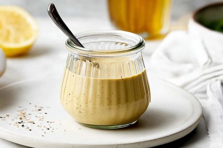 Maple Dijon Tahini Dressing