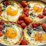 Mediterranean Baked Feta Eggs