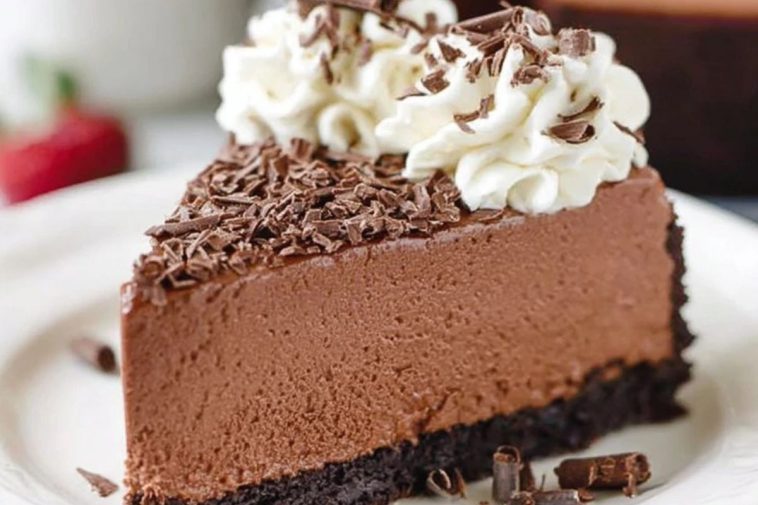 No Bake Chocolate Cheesecake
