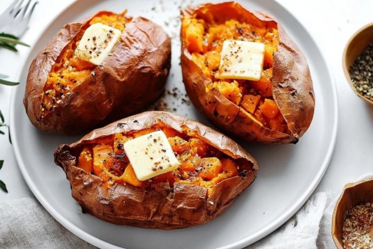 Perfect Baked Sweet Potatoes