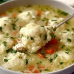 Perfect Chicken And Dumplings With Vegetables