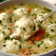 Perfect Chicken And Dumplings With Vegetables