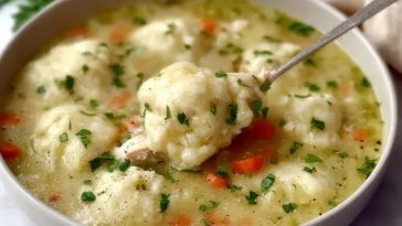 Perfect Chicken And Dumplings With Vegetables
