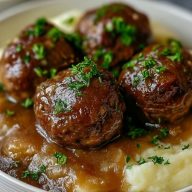 Salisbury Steak Meatballs