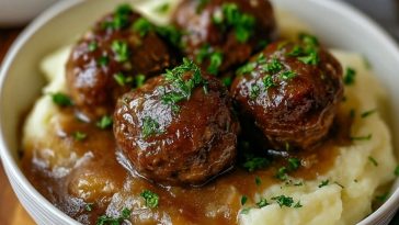 Salisbury Steak Meatballs