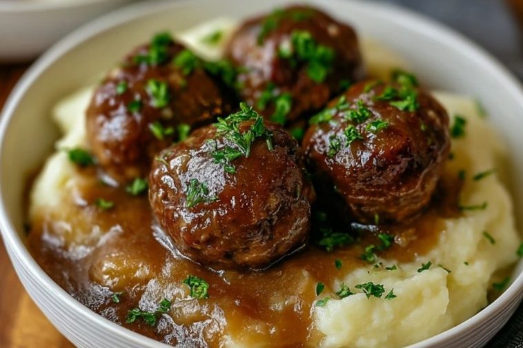 Salisbury Steak Meatballs