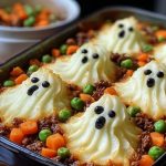 Spooky Ghost Shepherds Pie