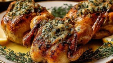 Stuffed Cornish Game Hens
