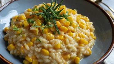 Sweet Corn Risotto