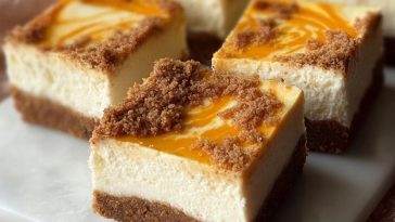 Sweet Potato Cheesecake Squares