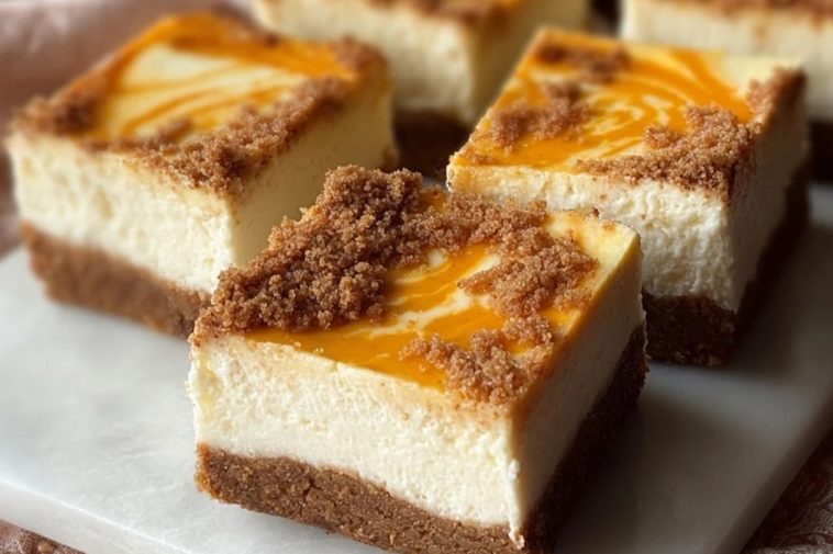 Sweet Potato Cheesecake Squares