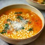 Traditional Italian Pastina Soup