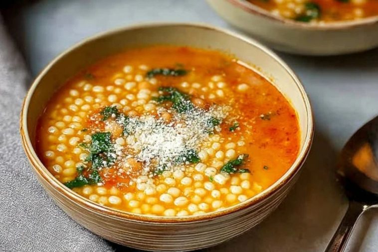 Traditional Italian Pastina Soup
