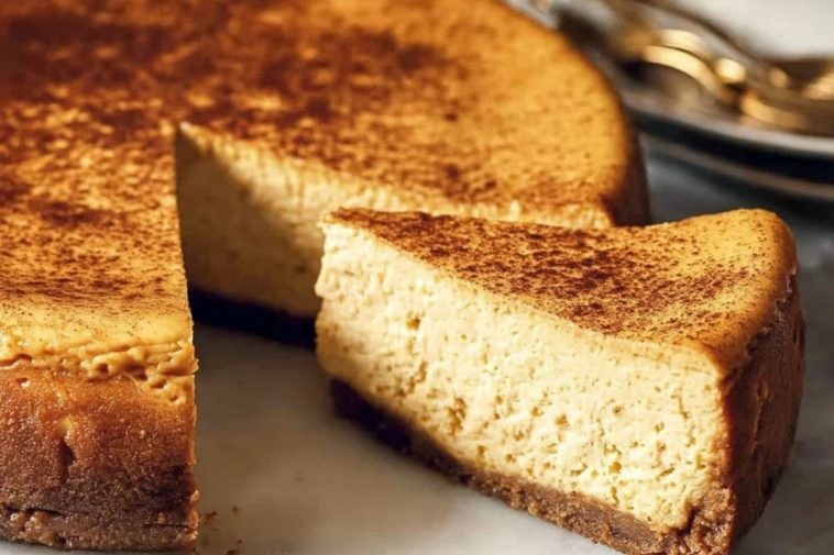 Traditional Pumpkin Cheesecake