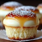 Vanilla Bean Creme Brulee Cheesecake Cupcakes