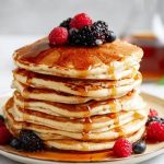 Vanilla Cinnamon Buttermilk Pancakes