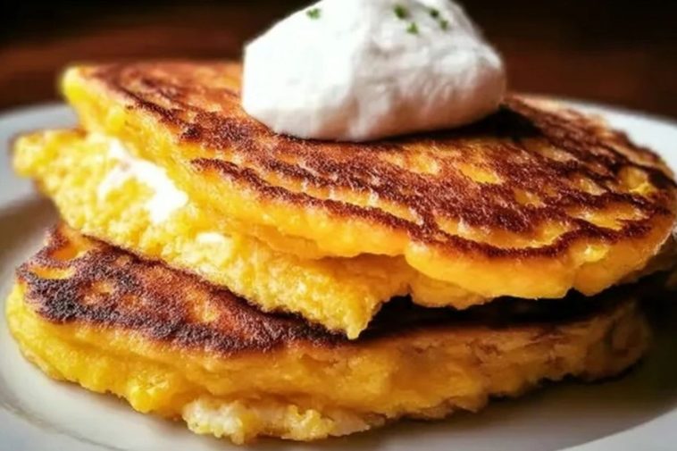 Venezuelan Cachapas (Corn Pancakes)