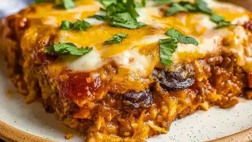 Beef Enchilada Casserole