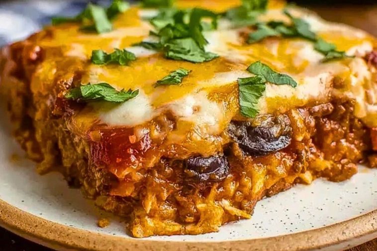 Beef Enchilada Casserole