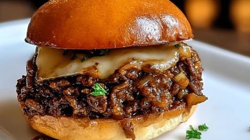 Best French Onion Beef Sloppy Joes