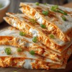 Buffalo Chicken Quesadillas