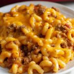 Cheesy-Beef-and-Macaroni-Casserole