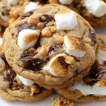 Chocolate Peanut Butter Marshmallow Cookies