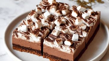 Cozy Hot Chocolate Cheesecake Bars