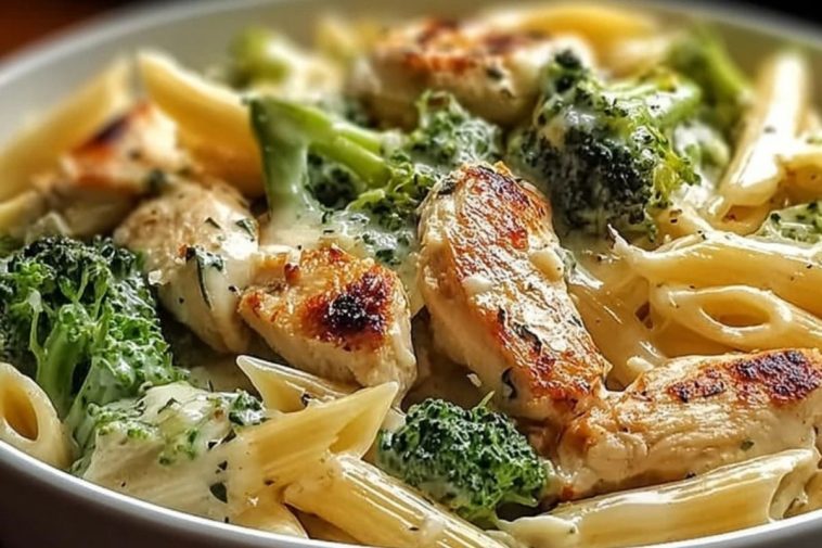 Creamy Broccoli and Chicken Penne