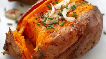 Easy Baked Sweet Potato