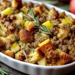 Easy Sausage and Apple Stuffing
