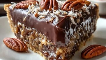German Chocolate Pie