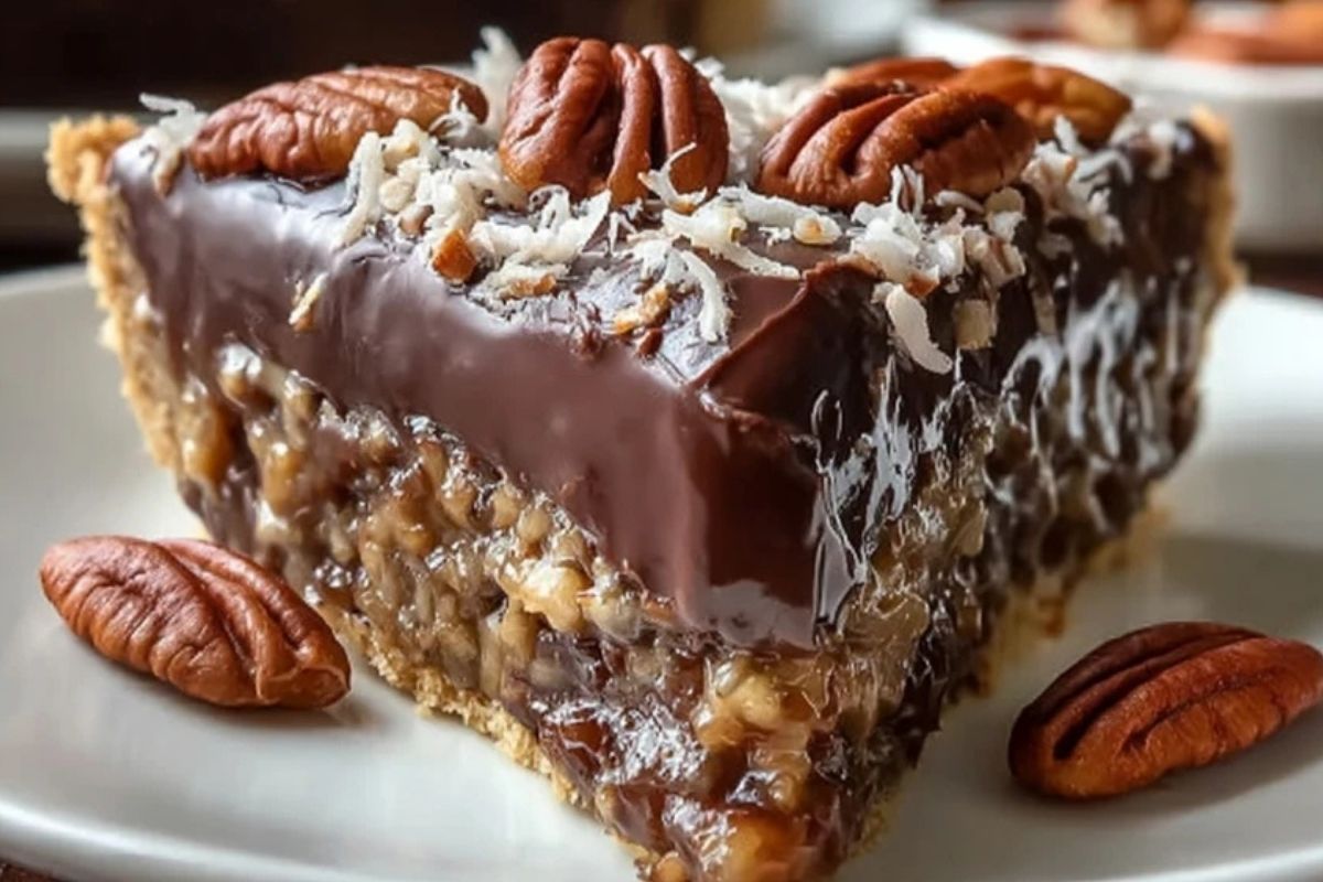 German Chocolate Pie
