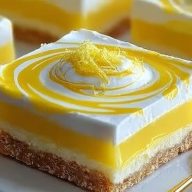 Heavenly Lemon Cheesecake Bars