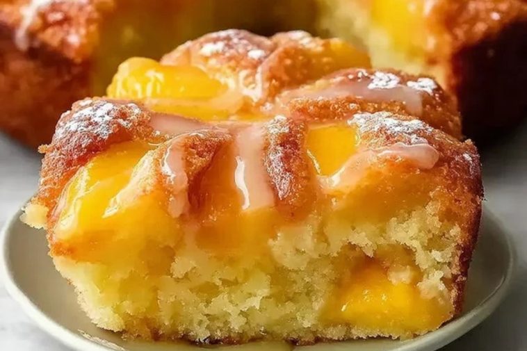 Irresistible Summer Peach Cake