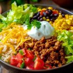 Quick and Easy Taco Bowl