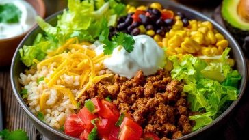 Quick and Easy Taco Bowl