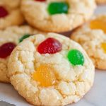 Retro Christmas Gumdrop Cookies