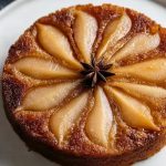 Spiced Pear Upside Down Cake