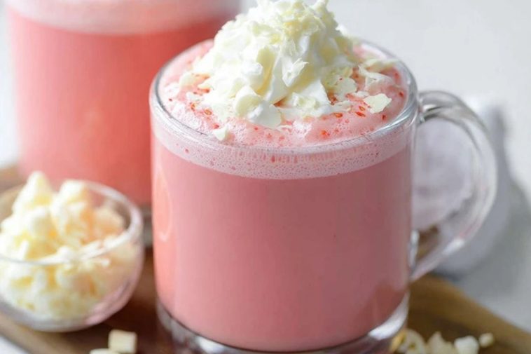 Strawberry Hot Chocolate