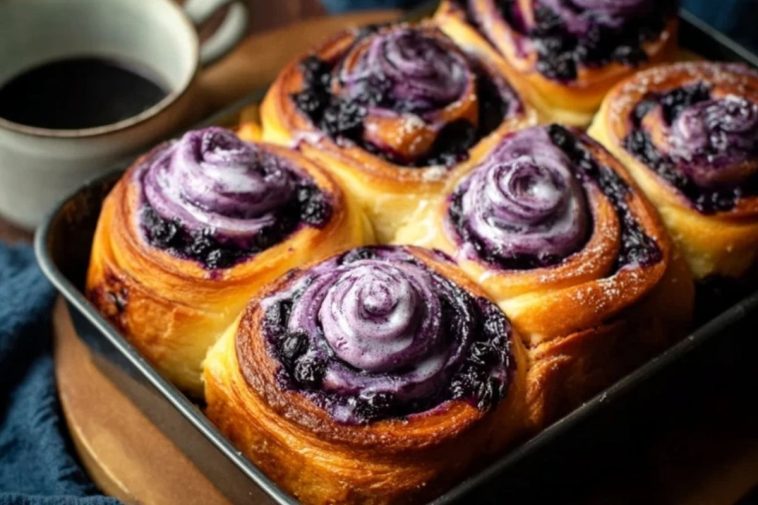 Blueberry Cinnamon Rolls