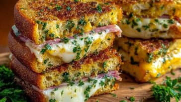 Bold & Buttery Cuban Garlic Bread Sandwiches