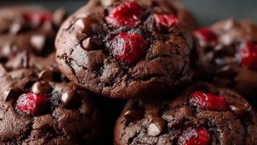Chocolate Cherry Cookies