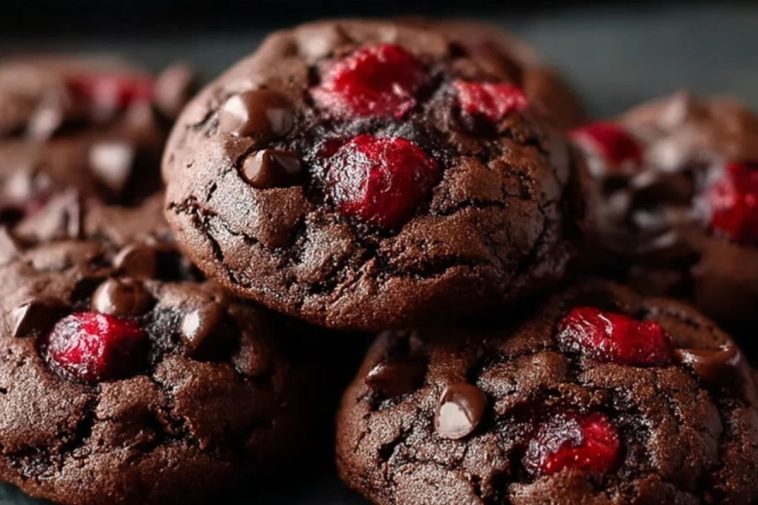 Chocolate Cherry Cookies