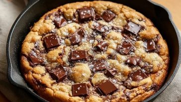 Chocolate Chip Skillet Cookie