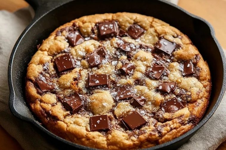 Chocolate Chip Skillet Cookie