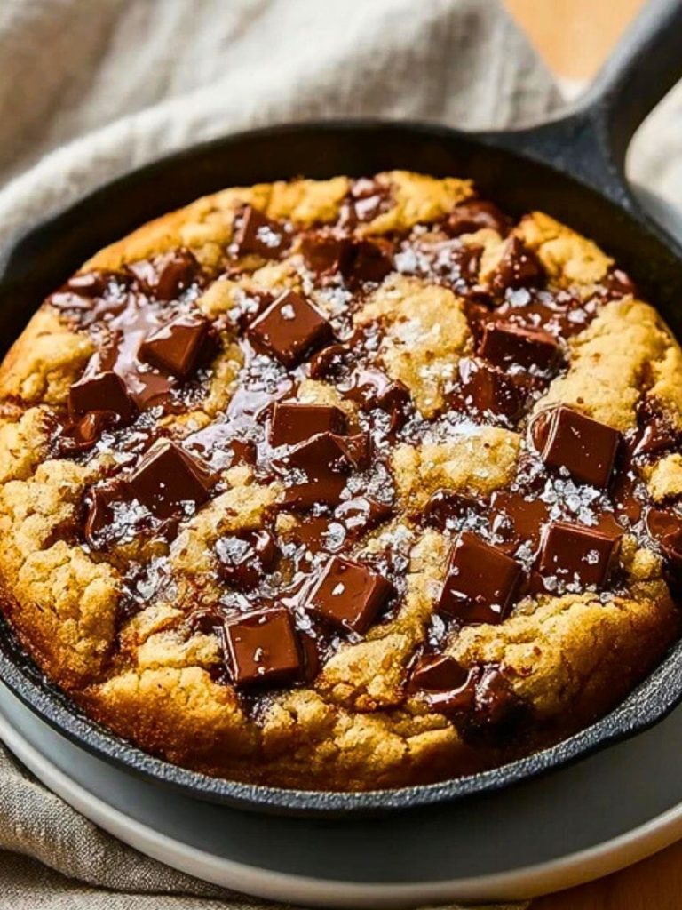 Chocolate Chip Skillet Cookie