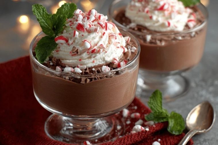Chocolate Peppermint Mousse