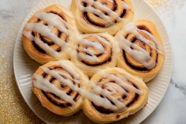 Eggnog Cinnamon Rolls